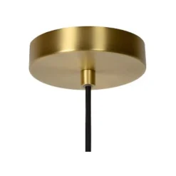 Lucide MALOTO - Hanglamp - Ø 20 cm - 1xE27 - Amber