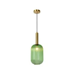 Lucide MALOTO - Hanglamp - Ø 20 cm - 1xE27 - Groen