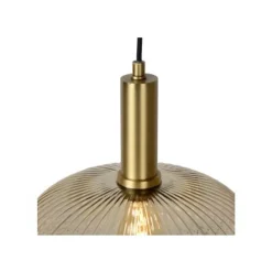 Lucide MALOTO - Hanglamp - Ø 30 cm - 1xE27 - Amber