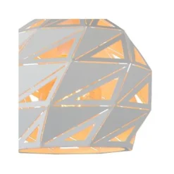 Lucide MALUNGA - Hanglamp - Ø 25 cm - 1xE27 - Wit Lucide