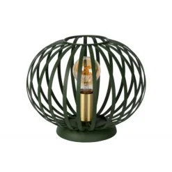 Lucide MANUELA - Tafellamp - Ø 25,5 cm - 1xE27 - Groen