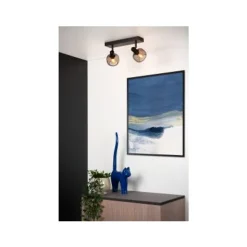 Lucide MAREN - Plafondspot - 2xE14 - Zwart Lucide