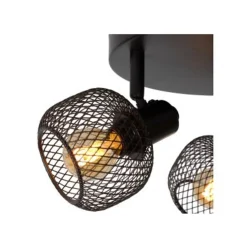 Lucide MAREN - Plafondspot - 3xE14 - Zwart Lucide