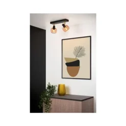 Lucide MAREN - Plafondspot - 2xE14 - Mat Goud / Messing Lucide