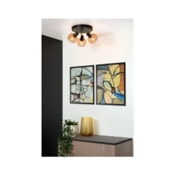 Lucide MAREN - Plafondspot - 3xE14 - Mat Goud / Messing Lucide