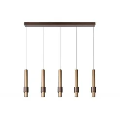 Lucide MARGARY Hanglamp-Koffie-LED Dimb.-4,2W-2700K