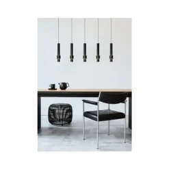 Lucide MARGARY Hanglamp-Zwart-LED Dimb.-4,2W-2700K