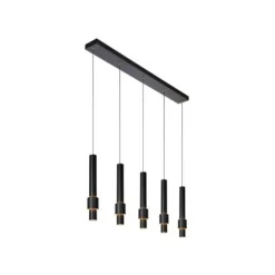 Lucide MARGARY Hanglamp-Zwart-LED Dimb.-4,2W-2700K