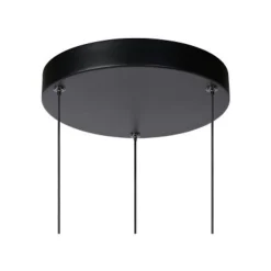 Lucide MARGARY Hanglamp-Zwart-Ø28-LED Dimb.-4W-2700K