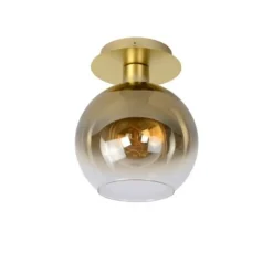 Lucide MARIUS - Plafonnière - 1xE27 - Mat Goud / Messing