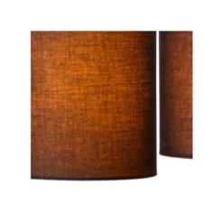 Lucide MAYA Hanglamp-Zwart-Ø46-3xE27-40W-Katoen