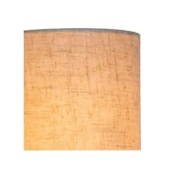 Lucide MAYA Vloerlamp-Beige-Ø45-1xE27-40W-Katoen