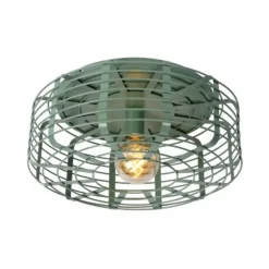 Lucide MELOPEE - Plafonnière - Ø 45 cm - 1xE27 - Turkoois