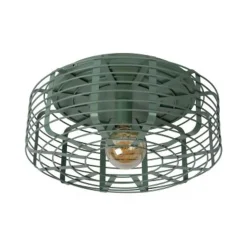 Lucide MELOPEE - Plafonnière - Ø 45 cm - 1xE27 - Turkoois