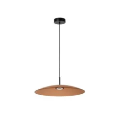 Lucide MENGA Hanglamp-Amber-Ø60-LED Dimb.-20W-2600K/2900K