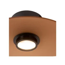 Lucide MENGA Plafonnière-Amber-Ø40-LED Dimb.-10W-2700K