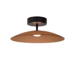 Lucide MENGA Plafonnière-Amber-Ø40-LED Dimb.-10W-2700K