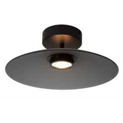 Lucide MENGA Plafonnière-Fumé-Ø40-LED Dimb.-10W-2700K