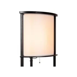 Lucide MENNO Vloerlamp-Zwart-1xE27-60W-MDF