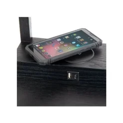 Lucide MENNO Vloerlamp-Zwart-1xE27-60W