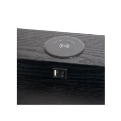 Lucide MENNO Vloerlamp-Zwart-1xE27-60W