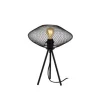 Lucide MESH - Tafellamp - Ø 30 cm - 1xE27 - Zwart