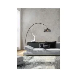 Lucide MESH - Vloerlamp - Ø 46 cm - 1xE27 - Zwart