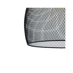 Lucide MESH Pendel E27 Ø28cm H 32cm Zwart