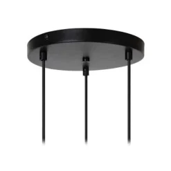 Lucide MIKAELA Hanglamp-Zwart-Ø32-3xE14-5W-Metaal