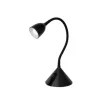 Lucide MILO Bureaulamp-Zwart-Ø12,8-LED-3,2W-3000K-ABS