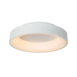 Lucide MIRAGE Plafonnière-Wit-Ø45-LED Dimb.-33W-2700K