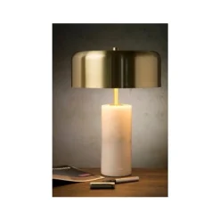 Lucide MIRASOL - Tafellamp - Ø 25 cm - 3xG9 - Wit Lucide