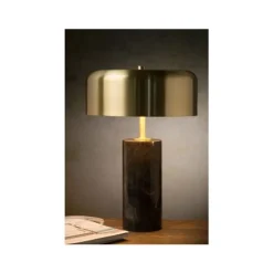 Lucide MIRASOL - Tafellamp - Ø 25 cm - 3xG9 - Zwart Lucide