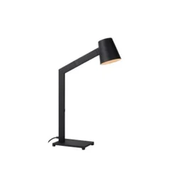 Lucide MIZUKO - Bureaulamp - 1xE14 - Zwart