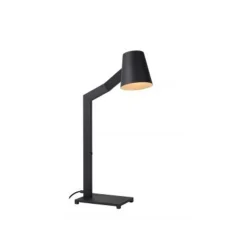 Lucide MIZUKO - Bureaulamp - 1xE14 - Zwart