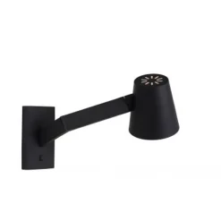 Lucide MIZUKO - Wandlamp - 1xE14 - Zwart