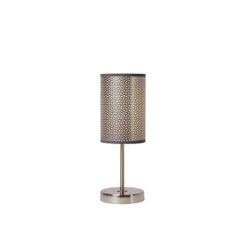 Lucide MODA - Tafellamp - Ø 13 cm - 1xE27 - Grijs