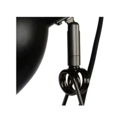 Lucide MOYS - Klemlamp - 1xE27 - Zwart