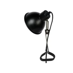 Lucide MOYS - Klemlamp - 1xE27 - Zwart