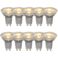 Lucide MR16 * 1. Led lamp-Transp.-LED-10xGU10-5W-2700K