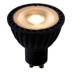 Lucide MR16 - Led lamp - Ø 5 cm - LED Dim to warm - GU10 - 1x5W 2200K/3000K - Zwart Lucide