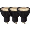 Lucide MR16 - Led lamp - Ø 5 cm - LED Dimb. - GU10 - 3x5W 3000K - Zwart