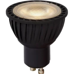 Lucide MR16 - Led lamp - Ø 5 cm - LED Dimb. - GU10 - 1x5W 3000K - Zwart Lucide