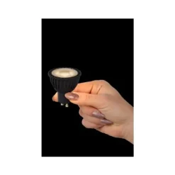 Lucide MR16 - Led lamp - Ø 5 cm - LED Dimb. - GU10 - 1x5W 3000K - Zwart Lucide