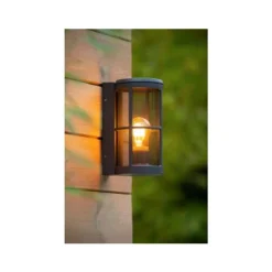 Lucide NAVI Wandlamp Buiten-Antrac.-1xE27-18W-IP54