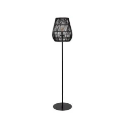 Lucide NERIDA Vloerlamp Buiten-Zwart-Ø35-1xE27-40W-IP44