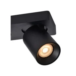 Lucide NIGEL Plafondspot 3xGU10/5W DTW Zwart