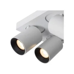 Lucide NIGEL Plafondspot 4xGU10/5W DTW Wit
