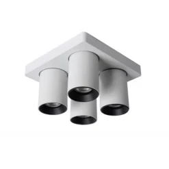 Lucide NIGEL Plafondspot 4xGU10/5W DTW Wit