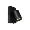 Lucide NIGEL Wandspot 1xGU10/5W + USB Zwart